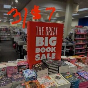Book sale 3/$7